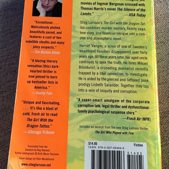 Stieg Larsson 2 Book Bundle - The Girl with the Dragon Tattoo Series - Picture 4 of 6